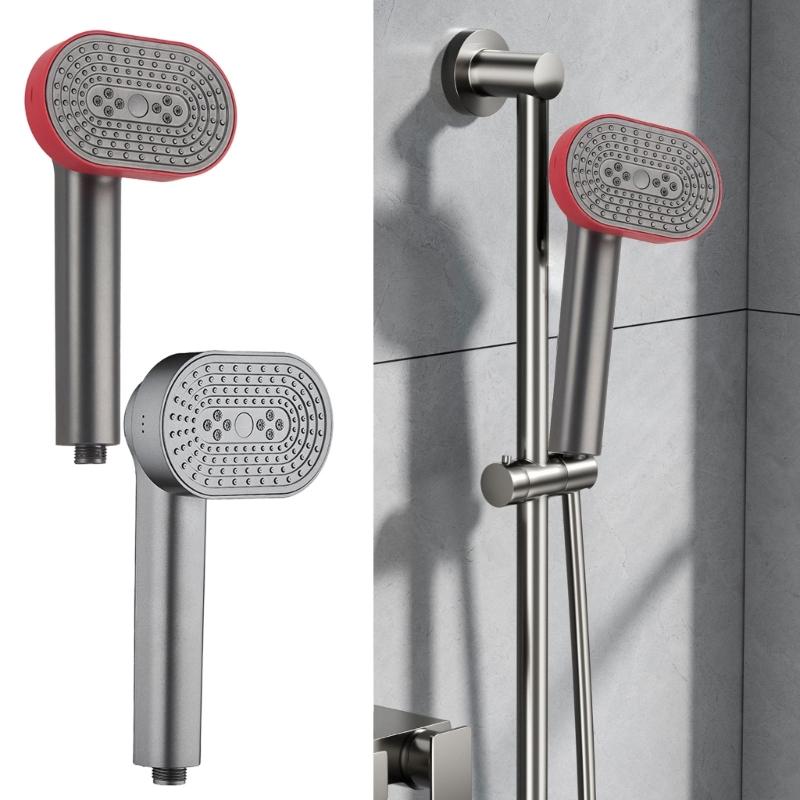 360 Rotating High Pressures Shower Head Multifunction Sprayers Water Softener Filter Easy Installation ABS Materials