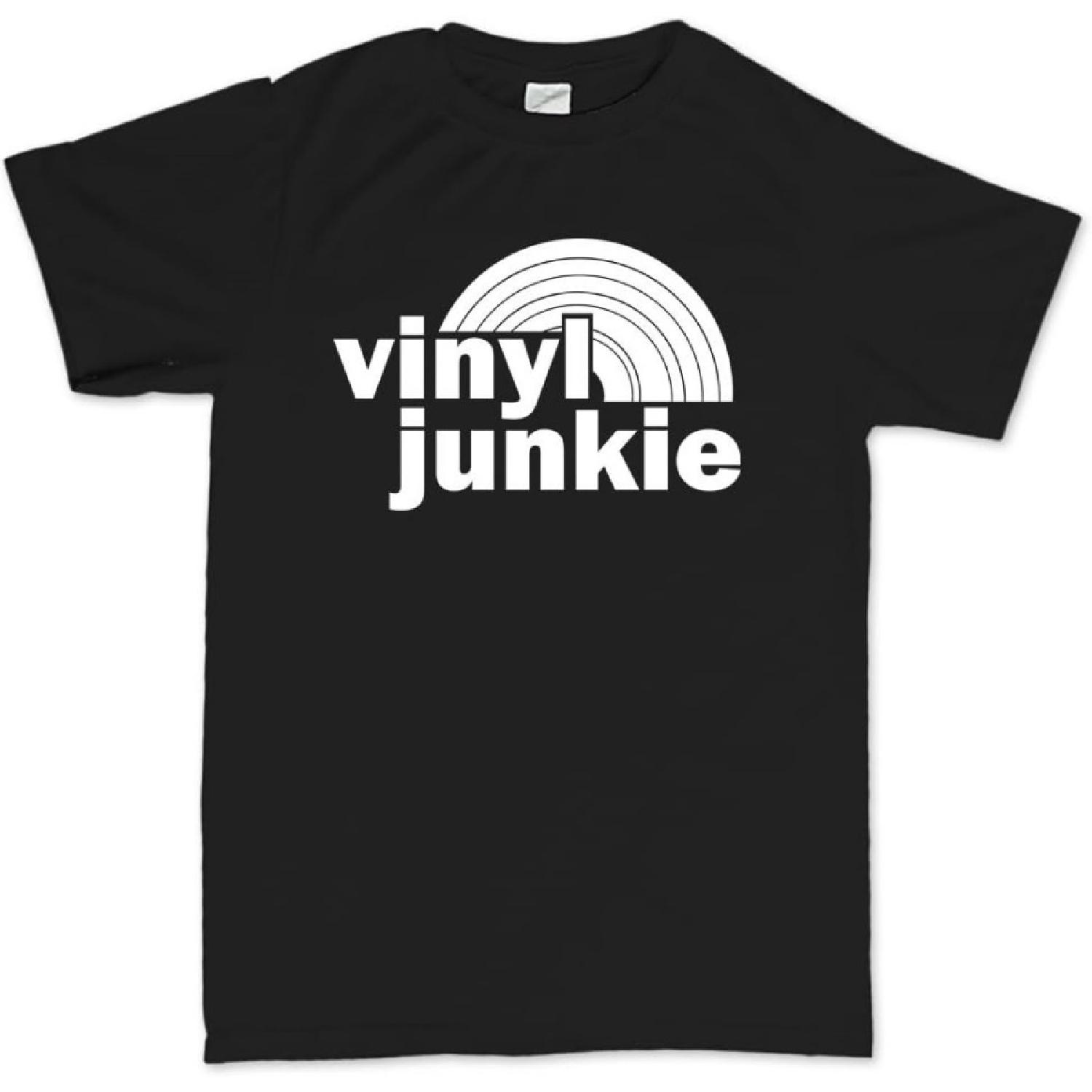 Customised Perfection RecordAlbumNew12inchVinylJunkieLPRetroT ShirtBLK M Black S