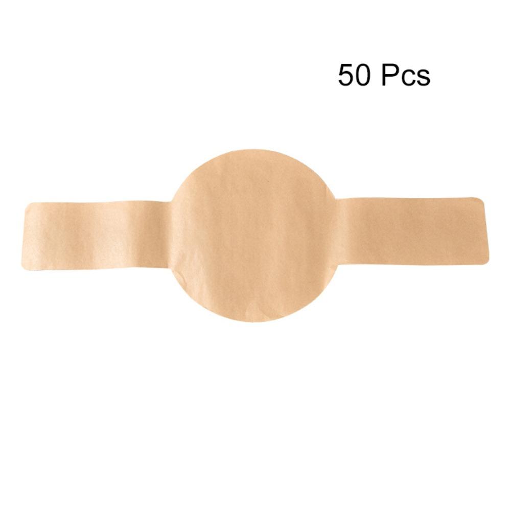 50PCS with Long Handle Sourdough Baking Parchment Paper Non-stick Cake Pan Liner  Air Fryer