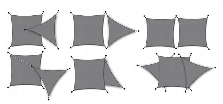 Sail, canopy, shade, awning, 7x5x5, triangle, sun protection, UV, red