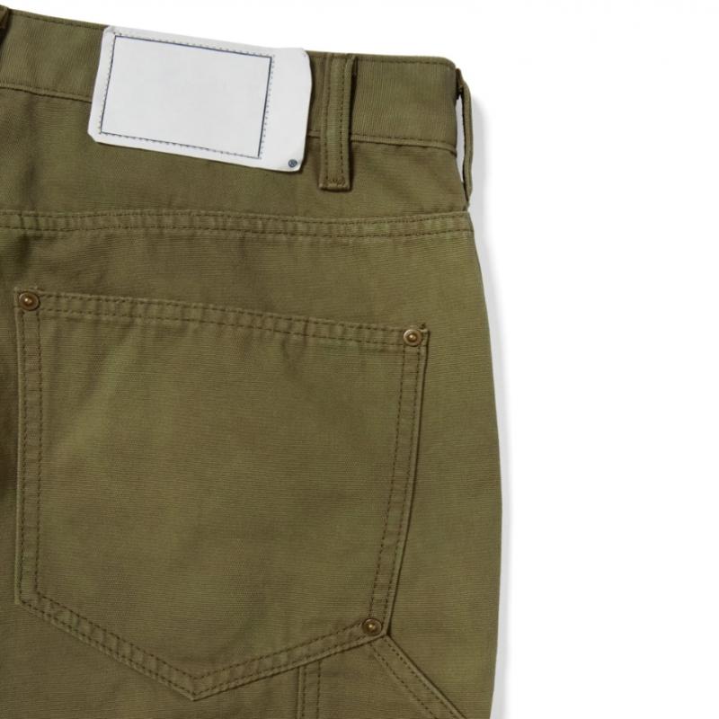 ThIs Is Never Bleached Double Knee Pant Khaki
