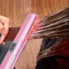 RUCHA Ultrasonic Infrared Hair Straightener Cold Hair Care Flat Iron for Professional Hair Treament Recovers Damaged Styler