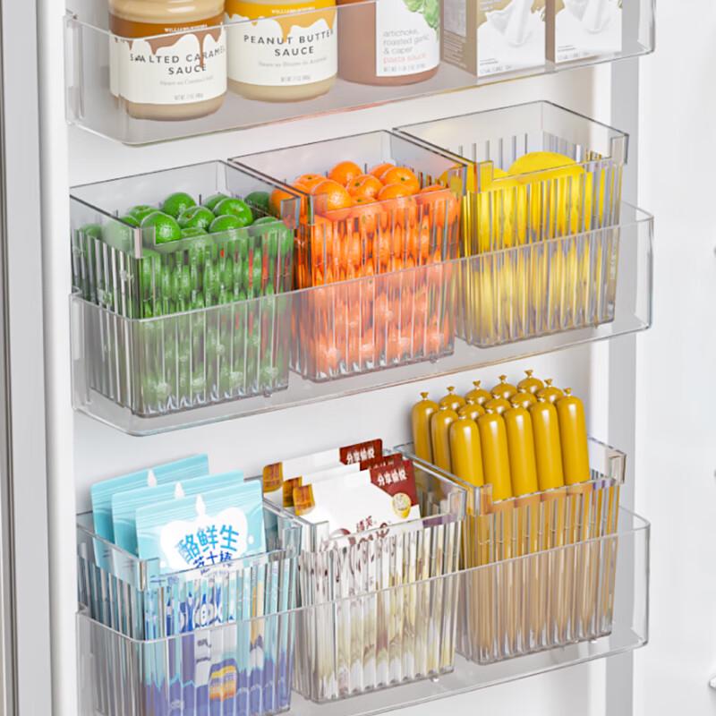 

3-Pack Refrigerator Side Door Organizer Bins