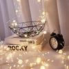 Solar LED Colorful Flashing Star & Moon Curtain Lights for Shop Windows and Outdoor Decor