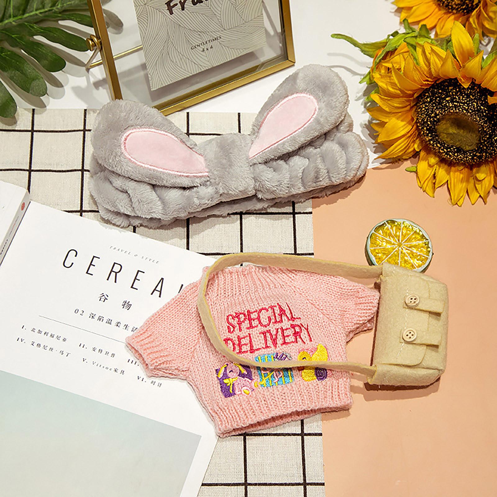 

(H0826)Аксесуари для ляльок 30 см D-uck Плюшевий одяг для ляльок Одяг для ляльок Знімний одяг Шапка Аксесуари для костюмів для плюшевих іграшок