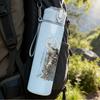 1PC Dark Forest Tree Vintage Grunge Print 750ml Portable Sports Water Bottle Leakproof Gym Outdoor Travel Drink Cup