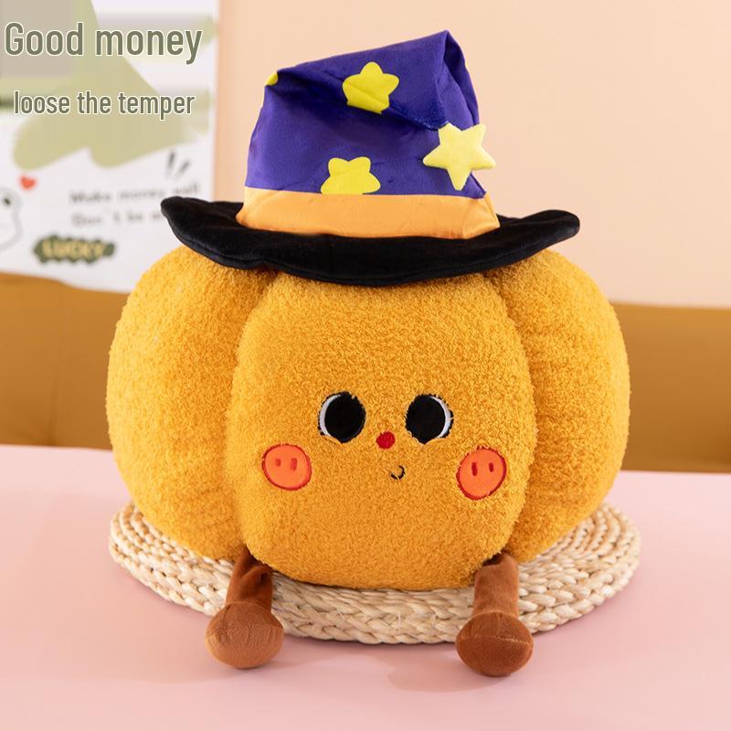 Halloween Plush Pillow: Cute Pumpkin Ghost Festival Toy Gift Cushion