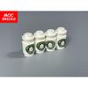 10pcs MOC Bricks Cofffe Bottle Cup Round Brick 1x1 Printed Part Model Assembled Toy Christmas Gift For Children Adult