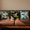 Tropical Parrots Palm Leaves Cushion Cover Soft Reversible  Durable Pillow Cover  MultiScene Use for Home  Car Daily Comfort