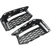 Front Lower Grilles Fog Lights Cover Trim Compatible for BMW- G30 530E 530I 540D 2017-2021