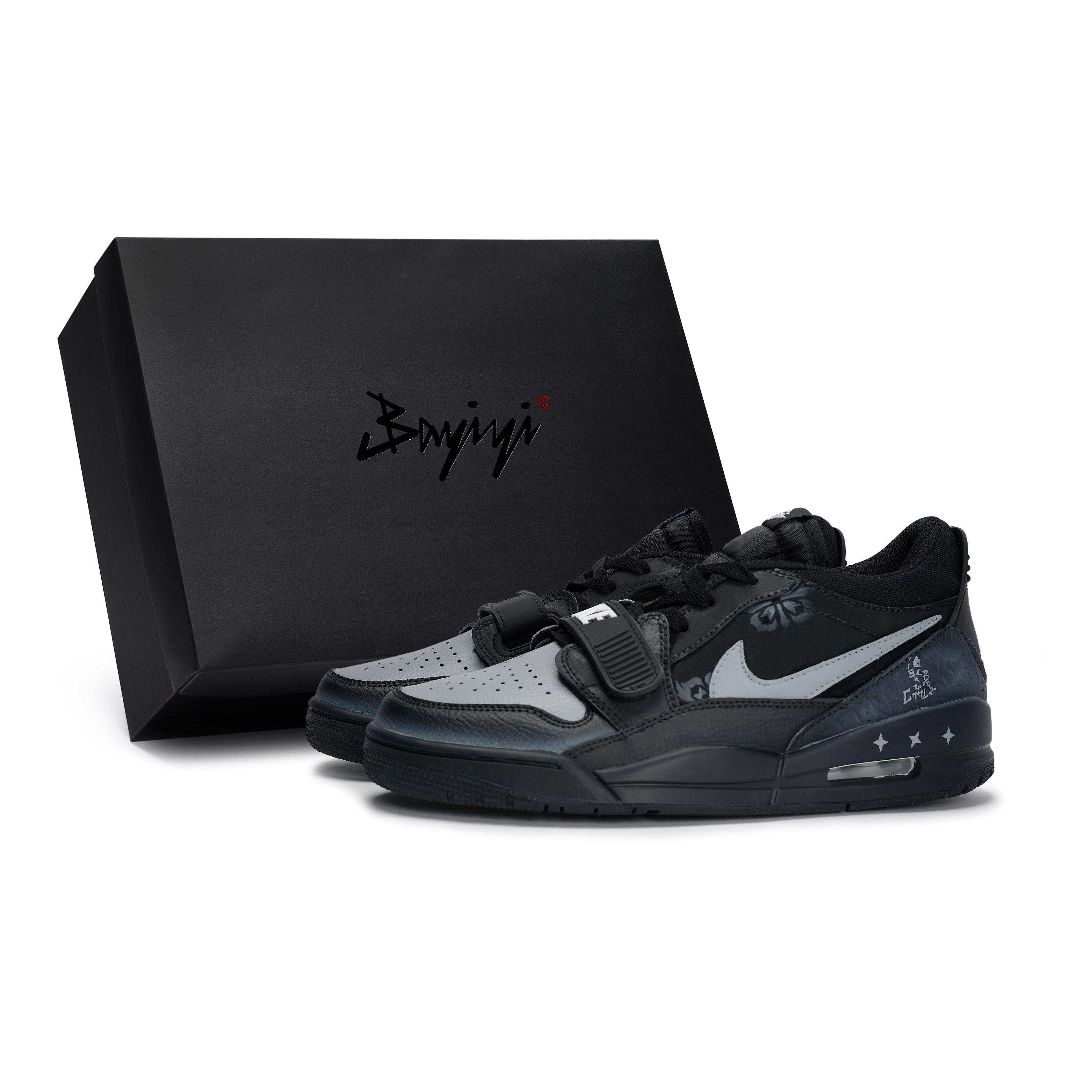 

Jordan Legacy 312 Skateboard Shoes Men s Low top White/Gray CD7069-001(Team80-S-BOX) 44.5