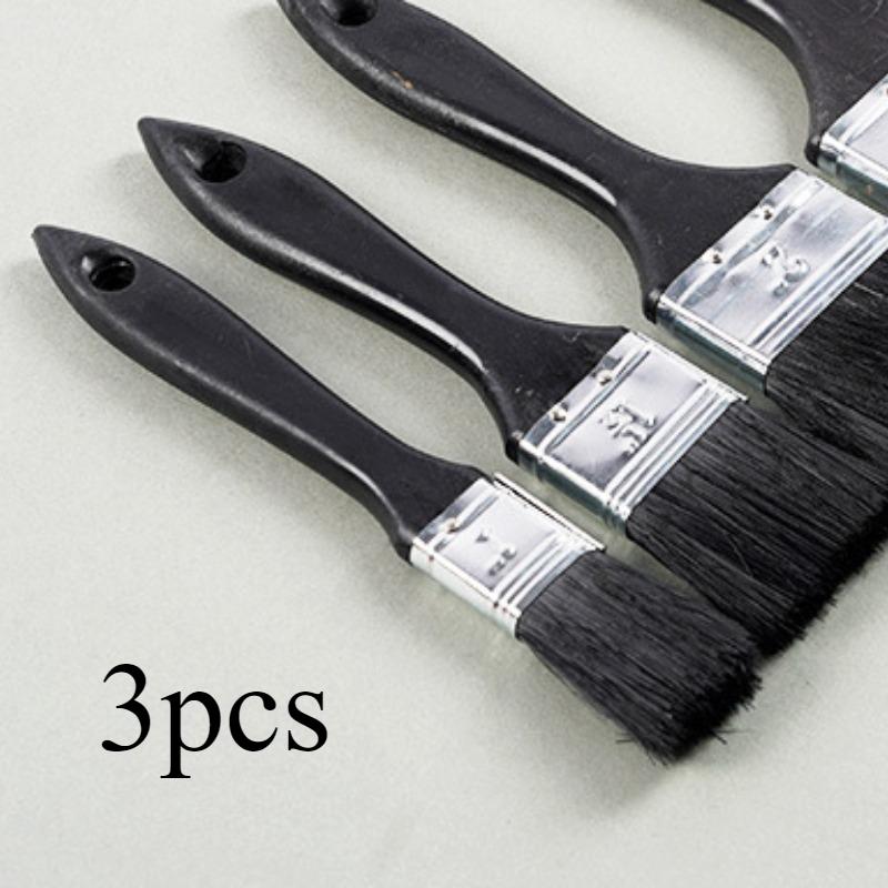 

3 шт. Утолщенная кисть для краски Наносит равномерно Инструмент для очистки Пластиковая ручка Кисть Пластмассы Инструменты для нанесения на сплошную стену Покраска стен