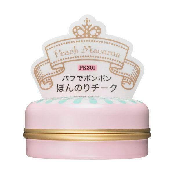 Shiseido Majolica Majorca Puff De Cheek  PK301 Peach Macaron  RD303 Mandarin Mix 1pc