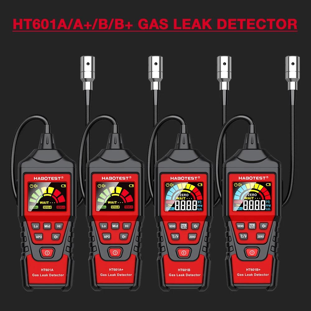 Neuer professioneller Gasleckdetektor 0-1000 PPM Ton- & Bildschirmalarm Brennbares Erdgas Methan Gas CH4 C2H2 C2H4 C2H6 C2H4O Detektor mit LCD-Anzeige