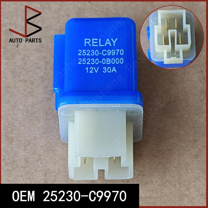 OEM 25230-C9970 25230-C9980 4883458012 25230-01J00 Relay for Nissan Sunny Truck 1975-1994 | Headlight Power Relay | High Current