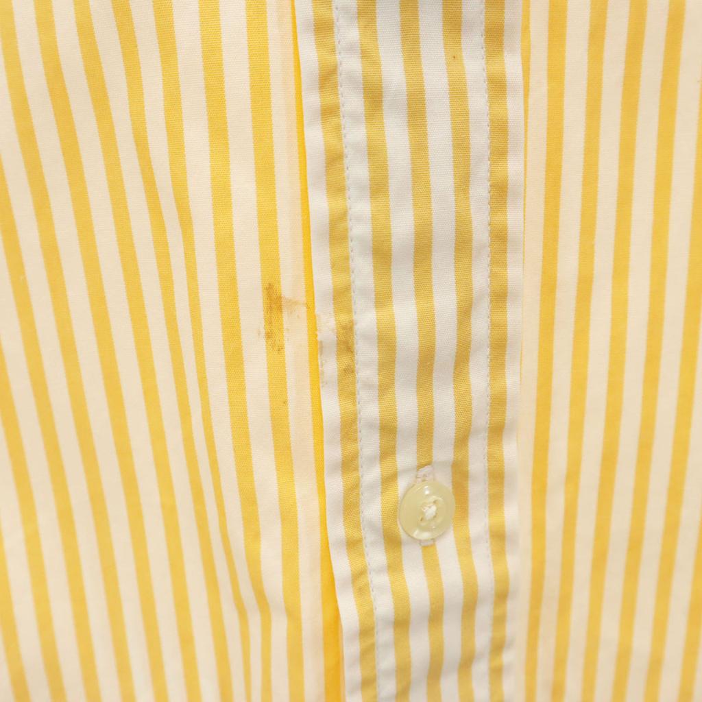 TOMMY HILFIGER 90s Old Flag Tag Striped Pattern Short sleeve Button down shirt Men's Used