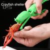 2ks nástroj na škrabání krevet, loupání raků, krabí ocasy, loupání raků, stroj na loupání raků, bezpečný škrabka na mořské plody, kuchyňský nástroj