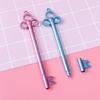 6Pcs Key Shaped Gel Pens Stocking Fillers for Student Kid Game Reward Birthday Present 0.38mm Office Writing Pen