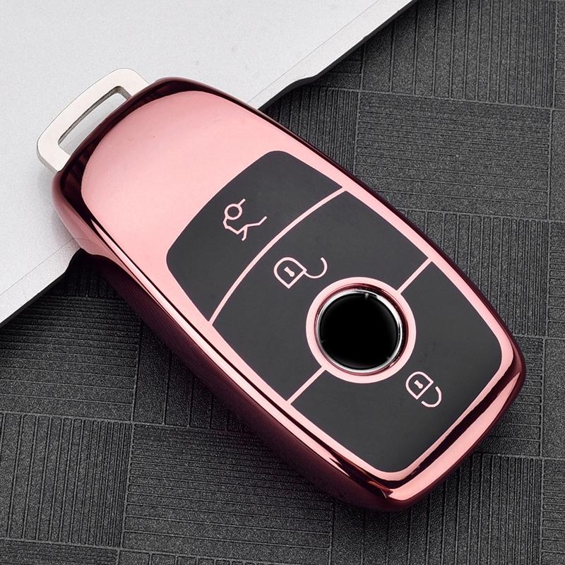 Car Remote Key Cover Case Shell for Mercedes Benz A C E S G GLS CLA Class W213 W177 W205 W222 X167 W177 AMG Accessories