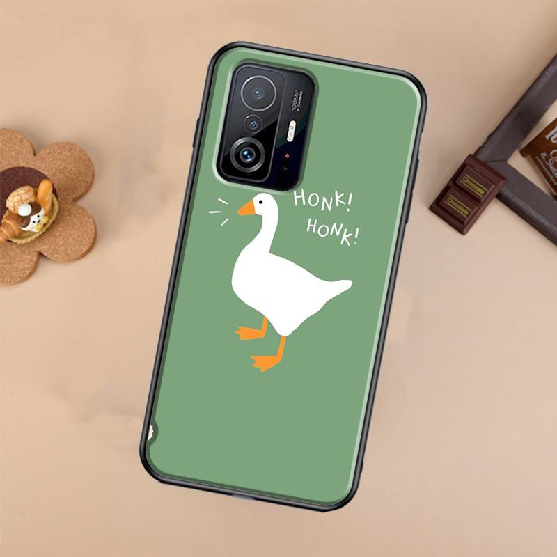 Coque Canard Dessin Animé Drôle Pour Xiaomi 14T 11T 12T 13T Pro 13 14 Ultra POCO X7 Pro X3 X5 F3 F5 F6 M6 X6 Pro Housse