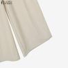 ZANZEA Women Long Sleeve Blouse and Pants Casual Two Piece Suit Sets