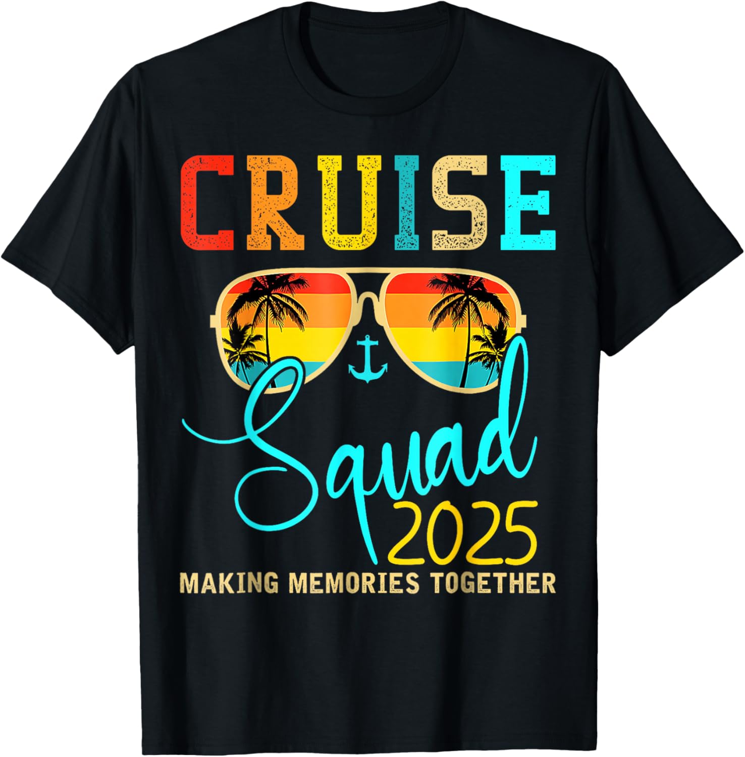 Squad Crew Cruise 2025 Summer Vacation Matching Family Group T-Shirt S
