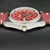 REFURBISHED JAPAN SEIKO 5 6309A AUTOMATIC MENS RED COLOR DIAL WATCH a440220-9 Sk-a440220-1