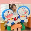 Plush Doraemon Toy Popcornthemed Blue Cat Robot Plush Pillow And Doll Stuffed