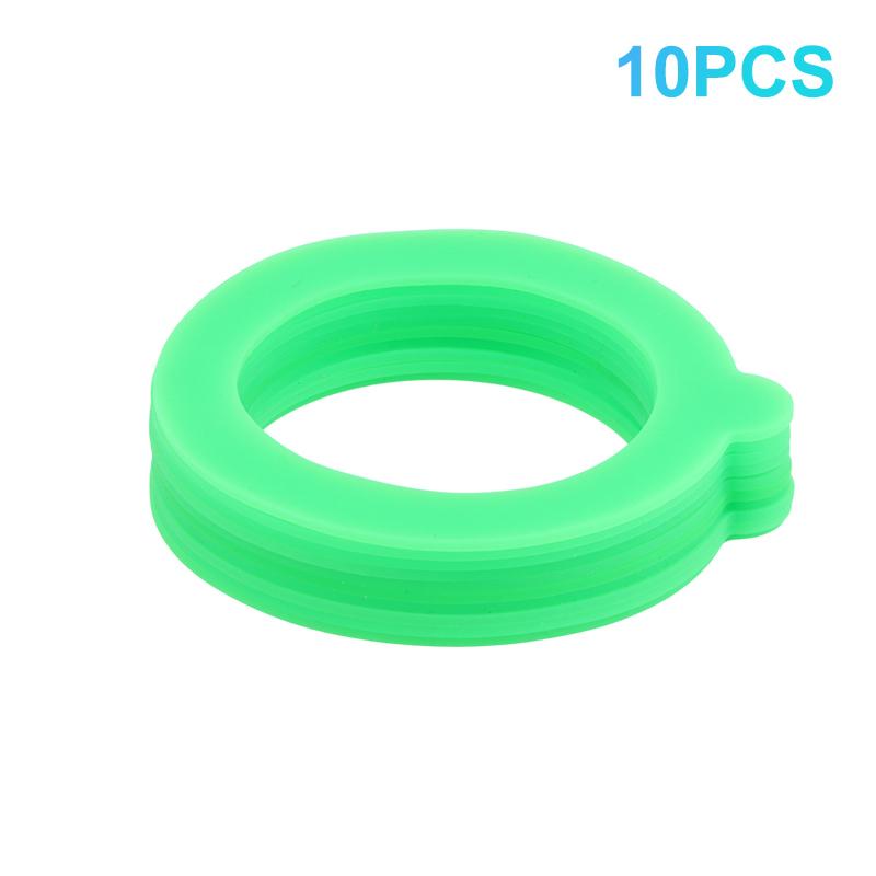 10 Stück Ersatzdichtung Luftdichtes Silikonsiegel Glasbehälter Dichtung Dichtring Dichtung für Bügelverschluss Aufbewahrungsbehälter Glas Einmachglas