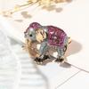 Female Ethnic Style Retro Elephant Personality Brooch