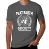 Flat Earth Shirt Flat Earth Society Tshirt Casual Pattern Print Tee Shirt