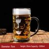Shangqi 1200ml High Borosilicate Glass Mug with Handle