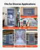 Streifenvorhang PVC Türvorhang 50' x 8" Rolle Kühlraum Gefrierraum Klarer Kunststoff