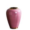 Europäische Rosa Vase Ornament für Trockenblumen - Kleine Frische Kreative Haus- und Esstischdekoration