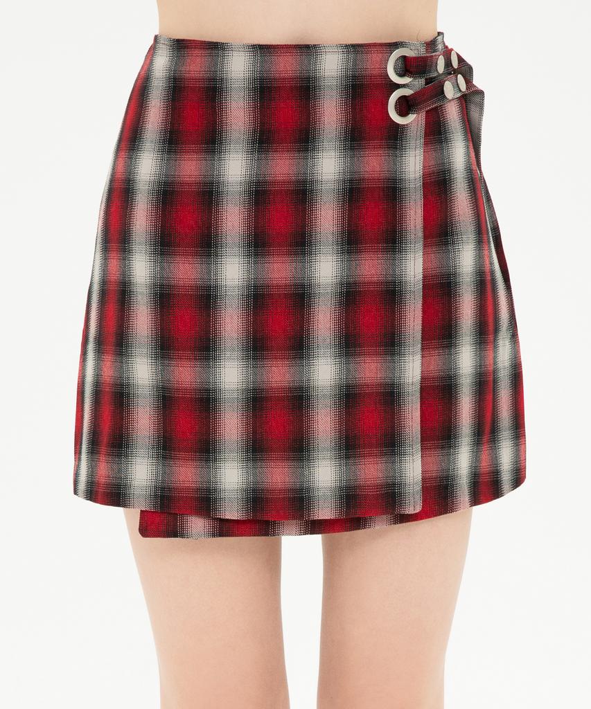 MARYJAMES (W) Lune Skirt - Red