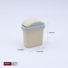 1Pcs Mini Flip Cover Trash Can Dustbin Miniature Toy Model Scene Doll House Accessories Simulation Mini Waste Bin