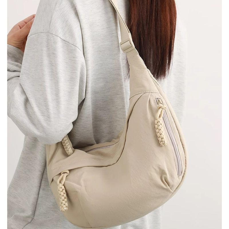 

Crossbody bag dumpling bag women s new versatile casual shoulder bag large capacity sports light bag красный