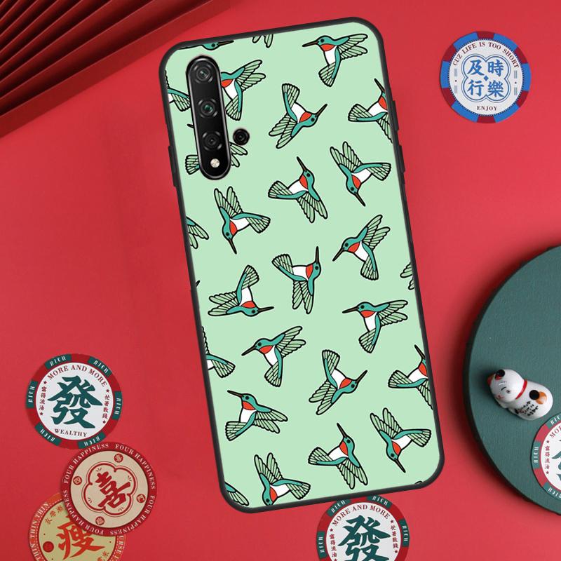 Hummingbird For Huawei Nova 5T 10 9 SE 7i 8i 11i 12i Y73 Y90 Y70 Y72 Y61 Y91 P60 Pro P30 P40 Lite Case