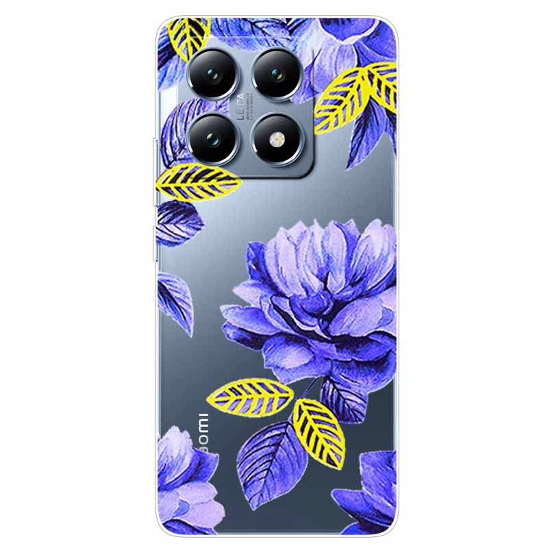 For Xiaomi 14T Pro Case 6.67'' Clear TPU Silicone Funda Capa for Xiaomi 14T Soft Covers Mi 14t 14 t 2024 Transparent Coques bag
