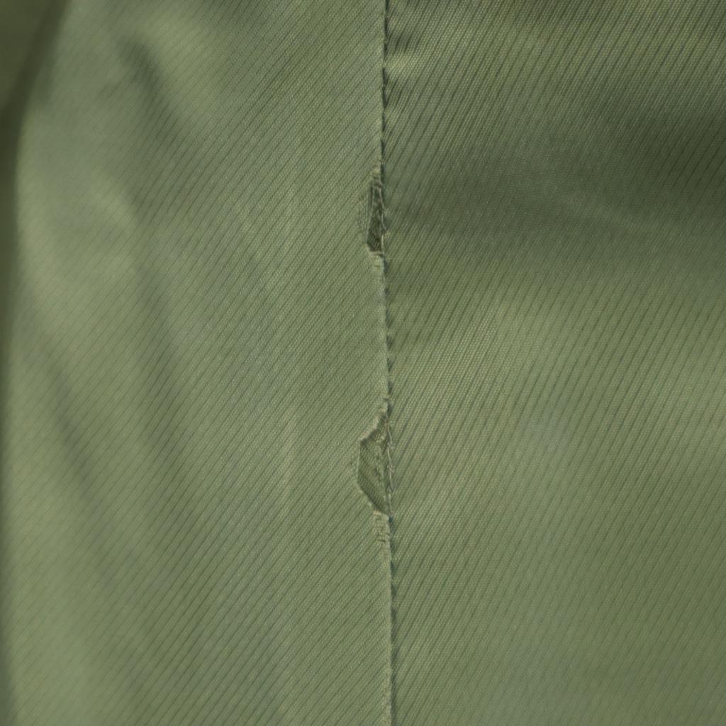 Burberrys 90s Old Herringbone tweed tailored jacket 13 Olive Women Used