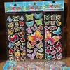 6 Sheets Puffy Stickers Cartoon 3D Bubble PVC Sticker Cartoon Animal  Insect Dinosaur Butterfly Flower Scrapbook Decorations ZYF