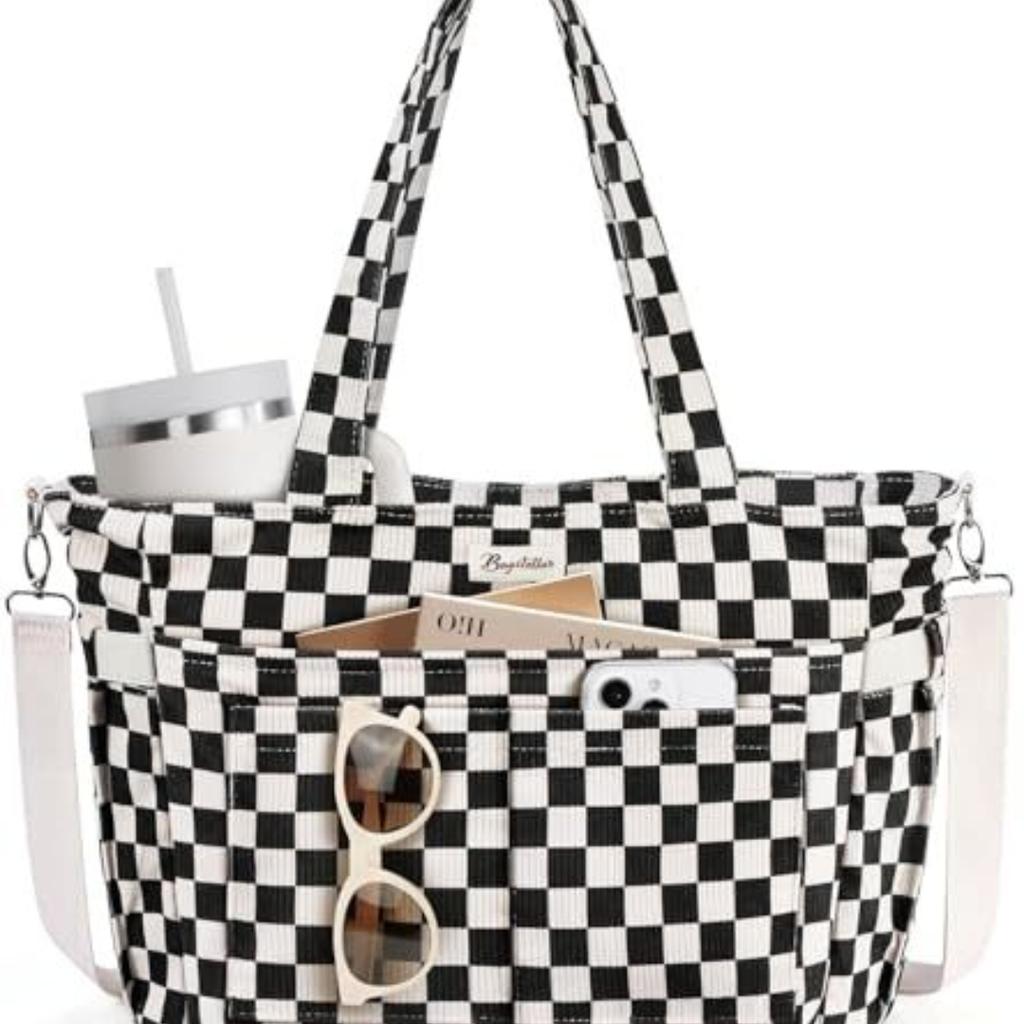 Women's Printed Large Capacity Tote Bag New Trendy Shoulder Bag
