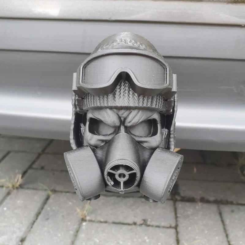 Trailer Hitch Cover Hitch Decorative Protector Hitch Cover Gas Mask Coupling Cover Prevent Receiver Tube From Rusting