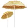 VidaXL Natural Beach Umbrella Hawaiian Style, Patio Sunshade, Sun Shelter, Garden Parasol Terrace Courtyard 44548