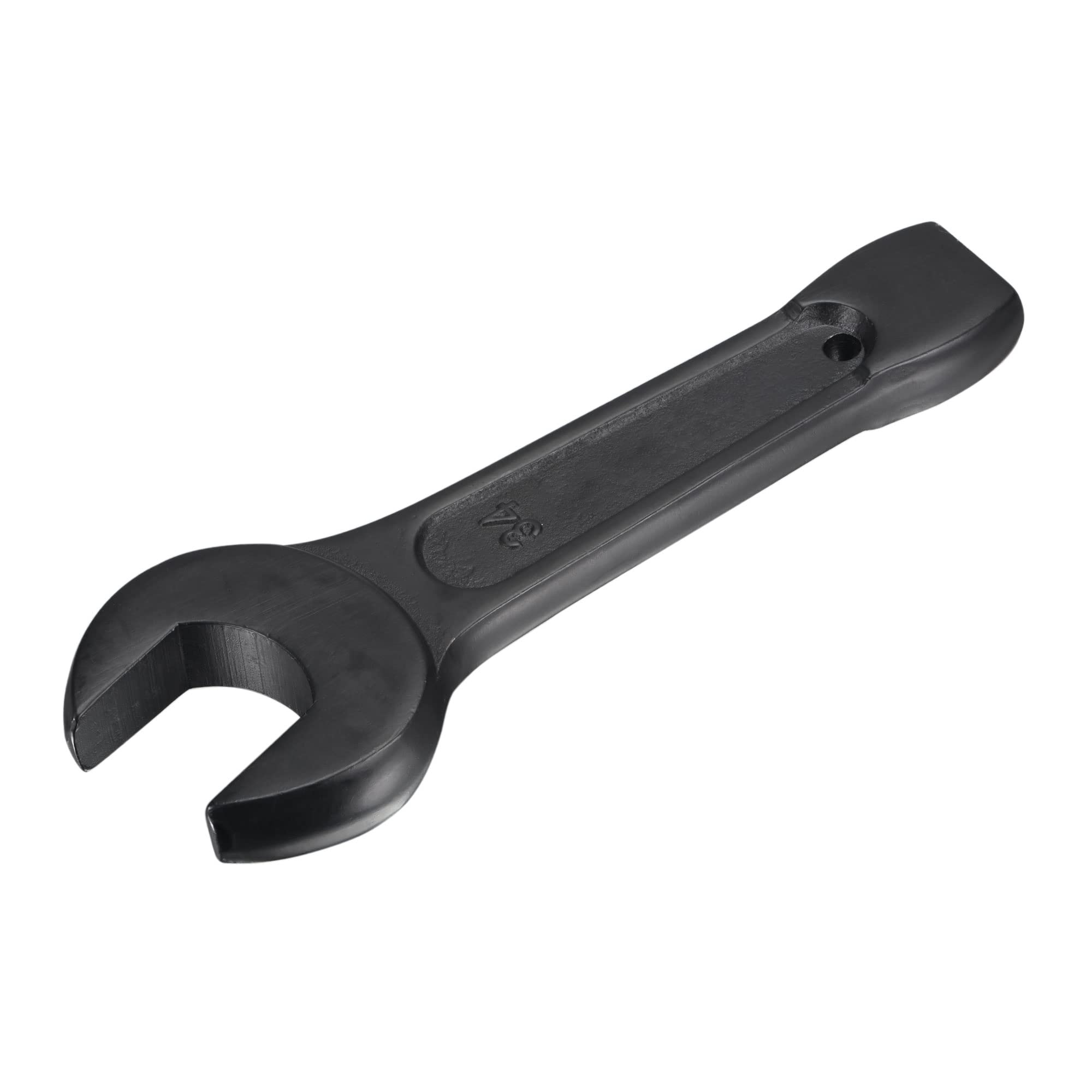 

uxcell 34mm Striking Steel Single Head Hand Tool Open-End Wrench, High-Tensile Spanner,