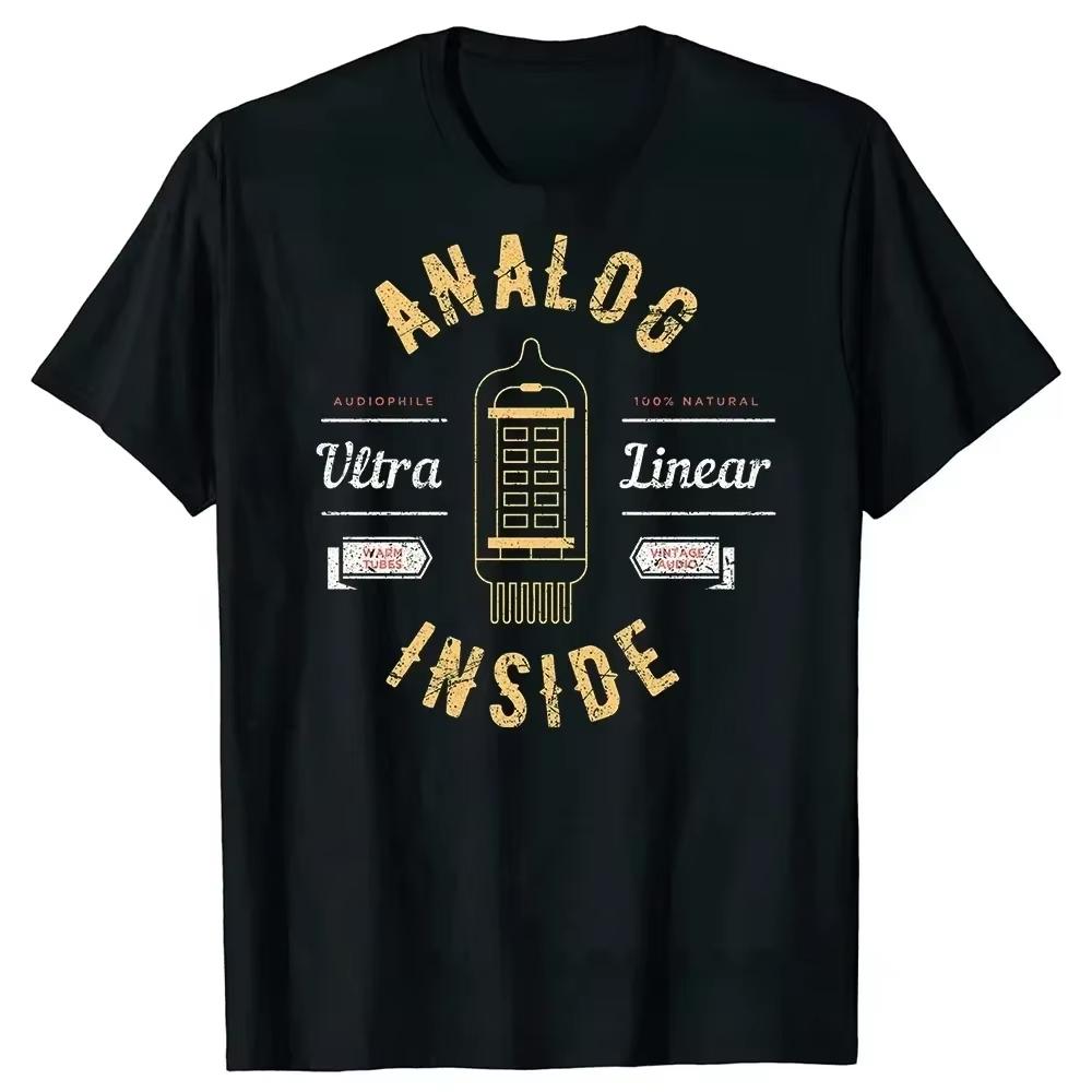 Unisexs Retro Casual Printed Sound Engineer Round Neck Tshirt Made Of 100 Pure Cotton Soft And Breathable Short Sleeved Shirt