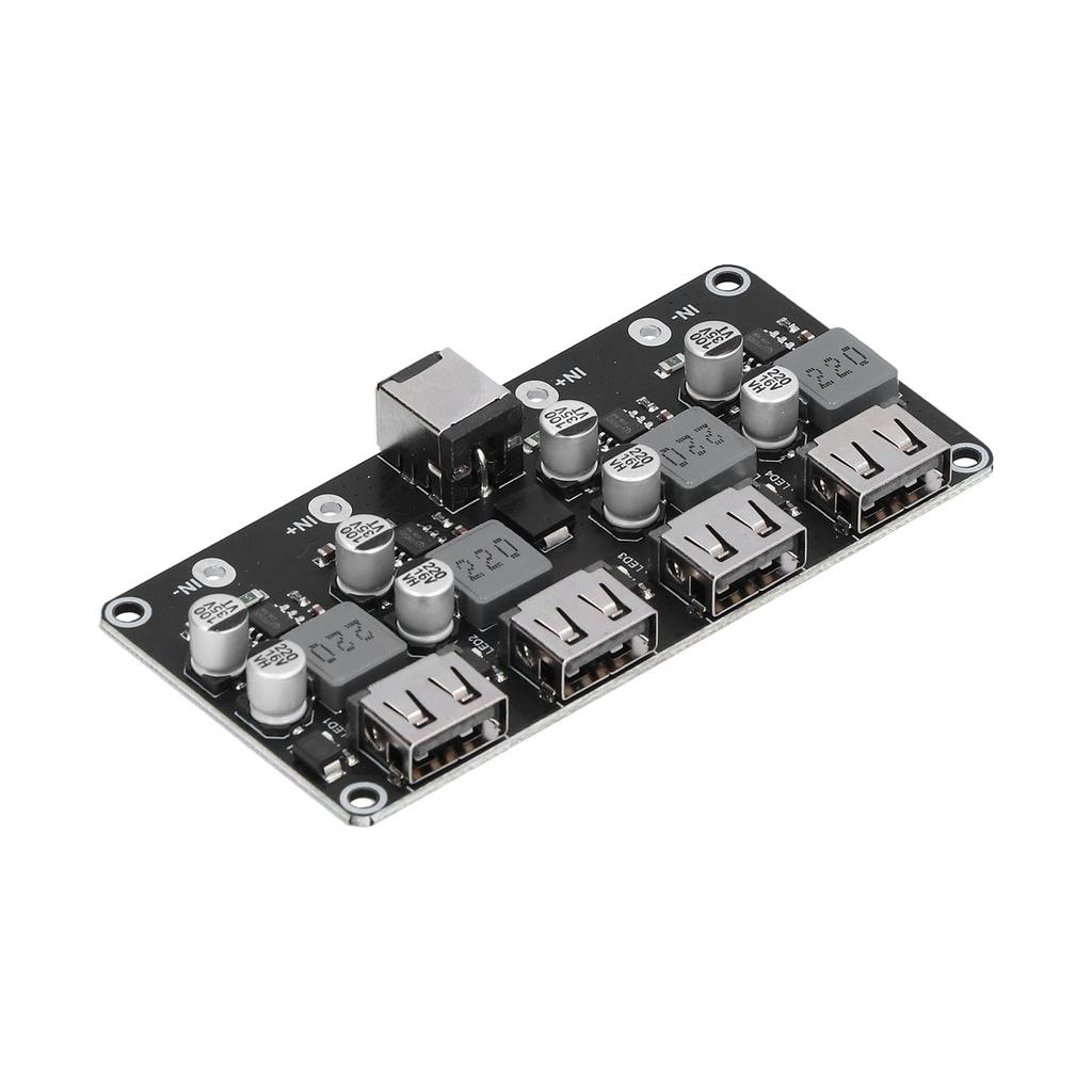 DC Buck Converter Module 4‑Way for QC2.0 QC3.0 Fast Charger USB Mobile Phone Charging Board