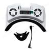 VR Cooling Fan Face Cover Facial Interface Radiator Rechargeable with Anti-Leakage Nose Pad for Meta Quest 3 Accessories