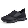 Summer men's and women's walking shoes mom and dad casual sneakers low-top hole single mesh Velcro cover