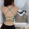 Cotton Bra Beautiful Back Bra Strap Underwear Without Steel Ring Girls' Bras for Students Slim Breast Augmentation Sports Vest Thin Breathable Design